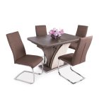 Fa asztallapos étkezőasztal Iszap tölgy - Justus tölgy T24767-2-6671