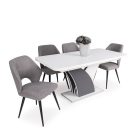 4 személyes kibővíthető étkező garnitúra T24807