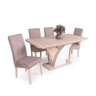 4 személyes kibővíthető étkező garnitúra T24812