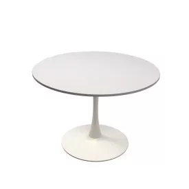 Kör asztal 110 cm Fehér Fehér T27713-2-6909