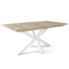 Fa étkezőasztal fehér lábbal Viking tölgy T28001-2-6924