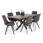 6 személyes kibővíthető étkező garnitúra T28007