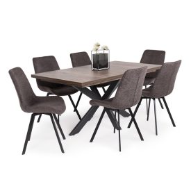 6 személyes kibővíthető étkező garnitúra T28007