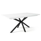 Fa étkezőasztal fekete lábbal Artisan tölgy T28049-2-6947