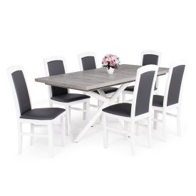 6 személyes kibővíthető étkező garnitúra T28059