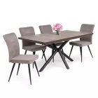 4 személyes kibővíthető étkező garnitúra T28070