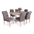 Favázas étkezőszék barna T28684