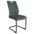 Fémvázas étkezőszék sötétszürke T28691