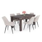 Fémvázas étkezőszék bézs T28699