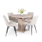 Fémvázas étkezőszék bézs T28699