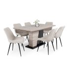 Fémvázas étkezőszék bézs T28699