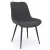 Fémvázas étkezőszék sötétszürke T28701