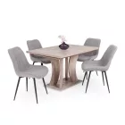 Fémvázas étkezőszék szürke T28702