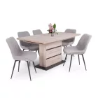 Fémvázas étkezőszék szürke T28702