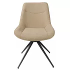 Fémvázas étkezőszék barna T28709