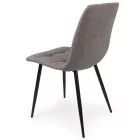 Fémvázas étkezőszék barna T28719