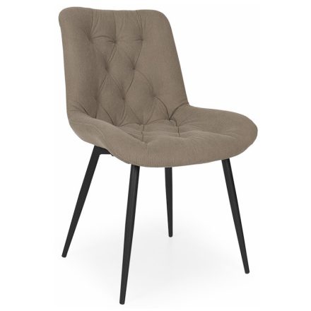 Fémvázas étkezőszék barna T28724