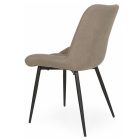 Fémvázas étkezőszék barna T28724