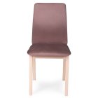 Favázas étkezőszék mályva T28732