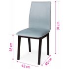 Favázas étkezőszék mályva T28732