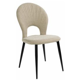 Fémvázas étkezőszék világosbarna T28738