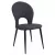 Fémvázas étkezőszék fekete T28739