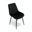 Fémvázas étkezőszék Fekete T28756-2-6967