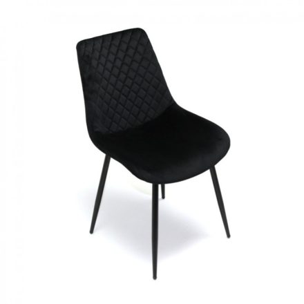 Fémvázas étkezőszék Fekete T28756-2-6967