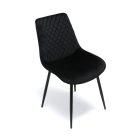 Fémvázas étkezőszék Fekete T28756-2-6967