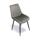 Fémvázas étkezőszék Sötétszürke T28756-2-6968