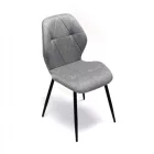 Fémvázas étkezőszék Világosszürke T28757-2-6970