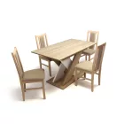 Fa asztallapos étkezőasztal 135 Sonoma T28759-2-6975