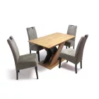 Fa asztallapos étkezőasztal 135 Artisan tölgy T28759-2-6976