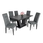 Nic-DM Favázas étkezőszék szürke