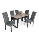 Nic-DM Favázas étkezőszék szürke