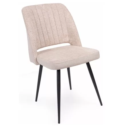 Fémvázas étkezőszék világosbarna T28772