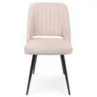 Fémvázas étkezőszék világosbarna T28772