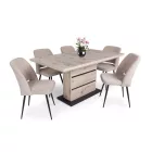 Od-DM Fémvázas étkezőszék világosbarna