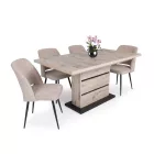 Od-DM Fémvázas étkezőszék világosbarna