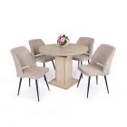 Od-DM Fémvázas étkezőszék világosbarna