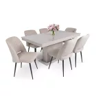 Od-DM Fémvázas étkezőszék világosbarna