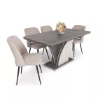 Od-DM Fémvázas étkezőszék világosbarna