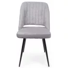 Fémvázas étkezőszék szürke T28773