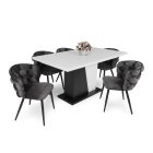 Son-DM Fémvázas étkezőszék szürke