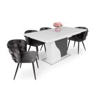 Son-DM Fémvázas étkezőszék szürke