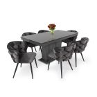 Son-DM Fémvázas étkezőszék szürke