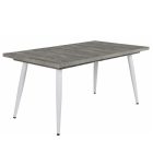 Fa étkezőasztal fehér lábbal Artisan tölgy T28815-2-6990