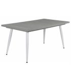 Fa étkezőasztal fehér lábbal Artisan tölgy T28815-2-6990