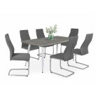 Fa étkezőasztal fehér lábbal Artisan tölgy T28815-2-6990