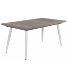 Fa étkezőasztal fehér lábbal San remo tölgy T28815-2-6997